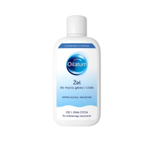Oilatum Codzienna Ochrona żel do mycia głowy i ciała  400ml