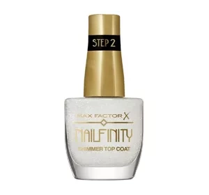 Max Factor Nailfinity Shimmer Top Coat 102 Starry Veil 12ml