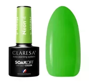 Claresa hybrydowy lakier do paznokci Neon 4 5 g