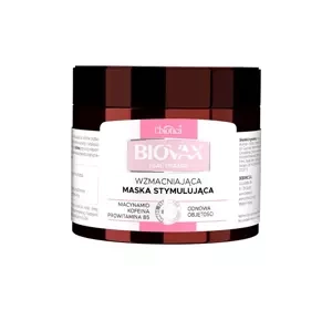 Biovax Niacynamid wzmacniająca maska stymulująca do włosów 250 ml