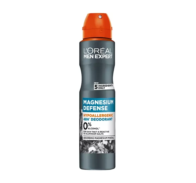 l'oreal men expert magnesium defence dezodorant w sprayu 250 ml    