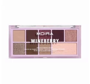 Moira On The Go paleta cieni do powiek 06 Wineberry 10g