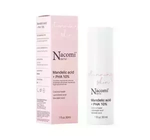 Nacomi Next Level Stunning Skin kwas migdałowy 10% + PHA serum do twarzy 30ml