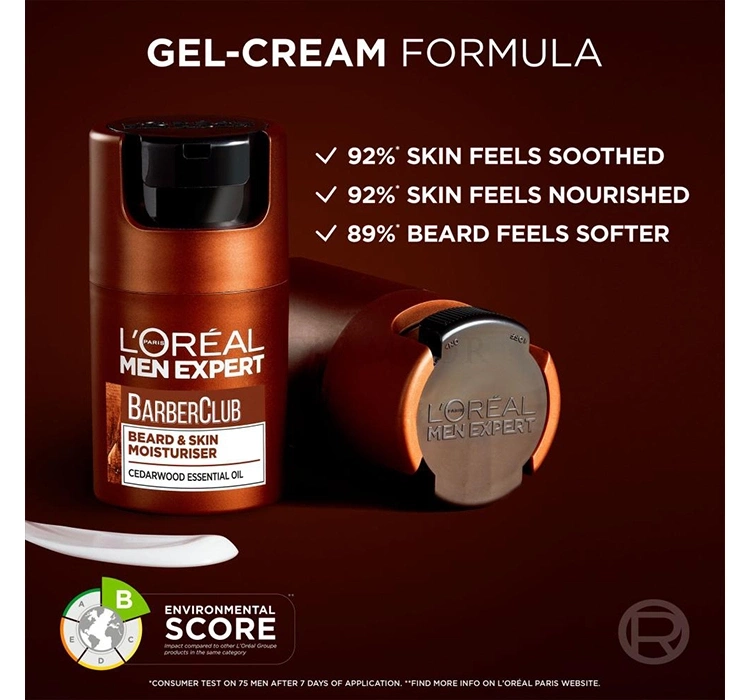 LOREAL MEN EXPERT BARBER CLUB ŻEL NAWILŻAJĄCY DO BRODY I SKÓRY 50ML
