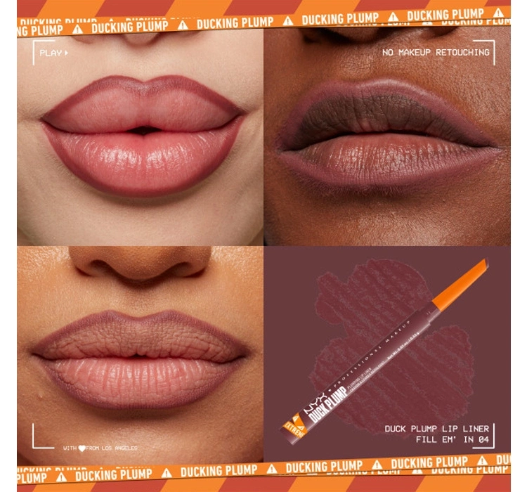NYX Professional Makeup Duck Plump konturówka do ust 04 Fill Em' In 0,3 g