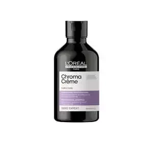 L'Oréal Professionnel Serie Expert Chroma Creme Purple neutralizujący szampon do włosów farbowanych na jasny blond lub platynę 300 ml