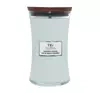 Woodwick Large Jar Candle świeca zapachowa Sagewood & Seagrass 610g