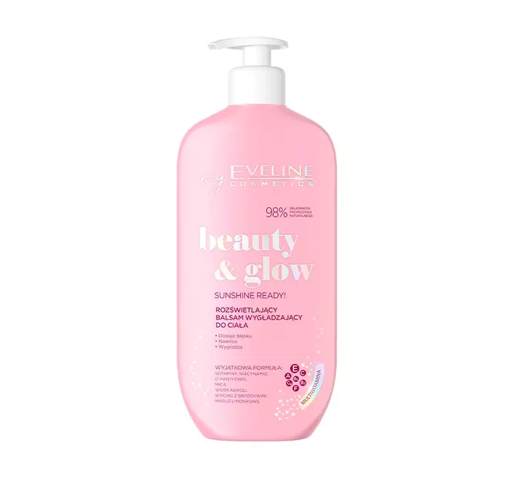 Eveline Beauty & Glow Sunshine Ready! rozświetlający balsam do ciała 350ml