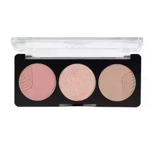 Hean Glow Nude Palette paleta do twarzy 3w1 Dayglow 9 g