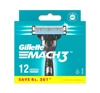Gillette Mach3 wkłady do maszynki 12 sztuk