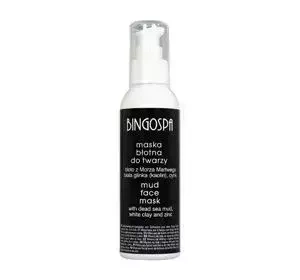 BingoSpa maska błotna do twarzy błoto Morze Martwe 150 g
