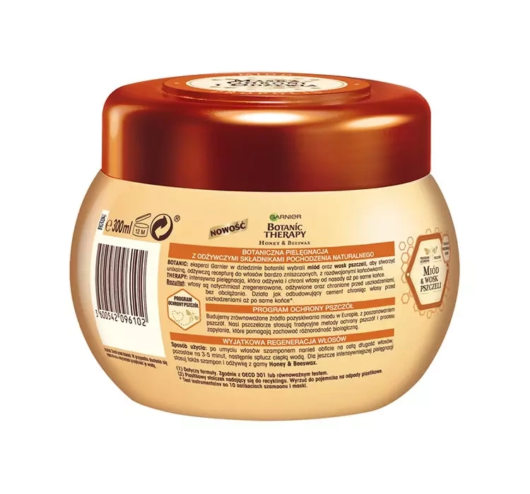 Garnier Botanic Therapy maska do włosów Miód 300ml