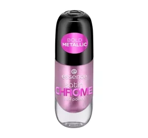 Essence Satin Chrome chromowany lakier do paznokci 02 Artificial Pinktelligence 8 ml