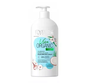 Eveline Cosmetics Viva Organic głęboko nawilżające mleczko do ciała 350 ml