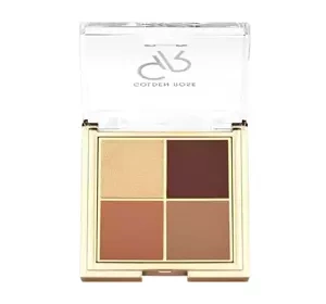 Golden Rose Quattro paleta cieni do powiek 06 Sunset Date 4 x 2,2 g