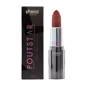 Bperfect Poutstar Soft Matte Lipstick matowa pomadka do ust Heat 3,5 g