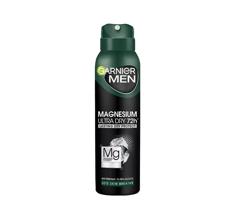 garnier magnesium ultra dry antyperspirant w sprayu 150 ml    