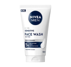 NIVEA MEN Sensitive Face Wash żel do mycia twarzy 150 ml