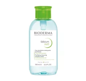 Bioderma Sebium H2O płyn micelarny skóra mieszana i tłusta 500 ml