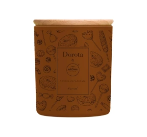Aroma Home & Dorota świeca zapachowa Karmel 150 g