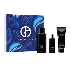Armani Code woda toaletowa spray 125 ml + 15 ml + żel pod prysznic 75 ml