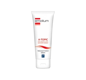 Emolium A-Topic kojący krem trójaktywny na uporczywe swędzenie 50 ml