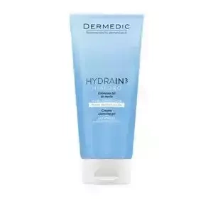 Dermedic Hydrain3 kremowy żel do mycia twarzy skóra sucha i odwodniona 200 ml