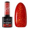 Claresa Rainbow Jello Base baza hybrydowa do paznokci Red 5 g