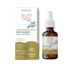 Floslek Sun Care Derma Sun Drops multifunkcyjne serum do twarzy SPF20 30ml