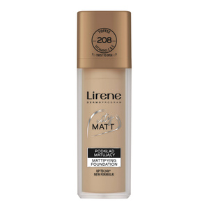 Lirene City Matt podkład matujący 208 Toffee 30 ml