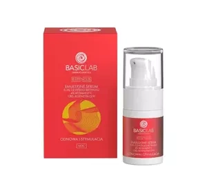 BasicLab Esteticus emulsyjne serum do twarzy z 0,5% czystego retinolu na noc 15 ml