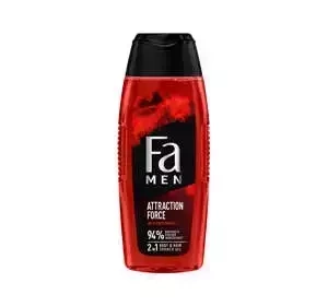 Fa Men Attraction Force żel pod prysznic 2w1 do ciała i włosów 400 ml