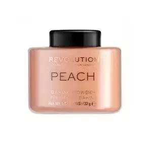 Makeup Revolution Baking Powder puder sypki Peach 32g