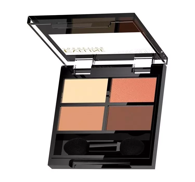 Eveline Quattro Eyeshadow paleta 4 cieni do powiek 01 3,2g