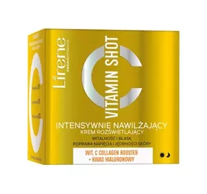 Lirene Vitamin Shot intensywnie nawilżający krem rozświetlający 50ml