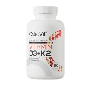 OstroVit Witamina D3 + K2 suplement diety 90 tabletek