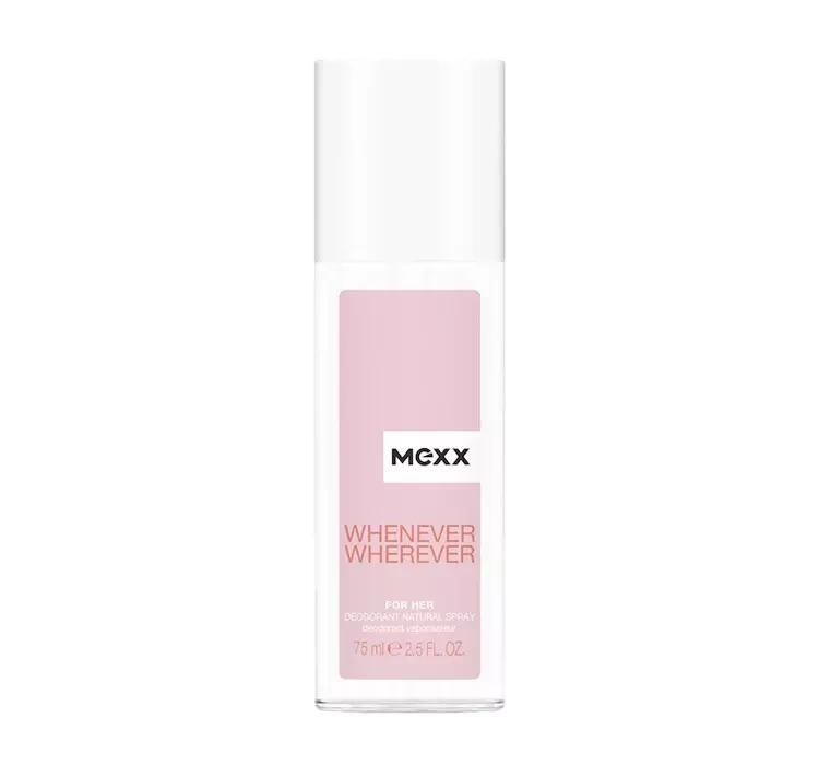 mexx whenever wherever for her dezodorant w sprayu 75 ml    