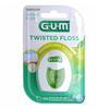 Sunstar GUM Twisted Floss woskowana nić dentystyczna o smaku mięty i zielonej herbaty 30 m