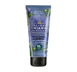 Barwa Naturalna lniana odżywka do włosów przesuszonych i zniszczonych 200 ml