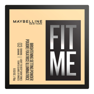 Maybelline Fit Me sypki puder do twarzy 03 Banana 15 g