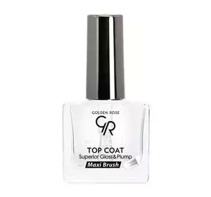 Golden Rose Gel Look top coat żelowy utwardzacz do paznokci 10,5 ml