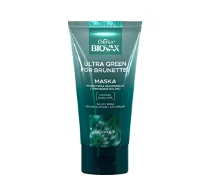 Biovax Glamour Ultra Green for Brunettes maska do włosów 150 ml