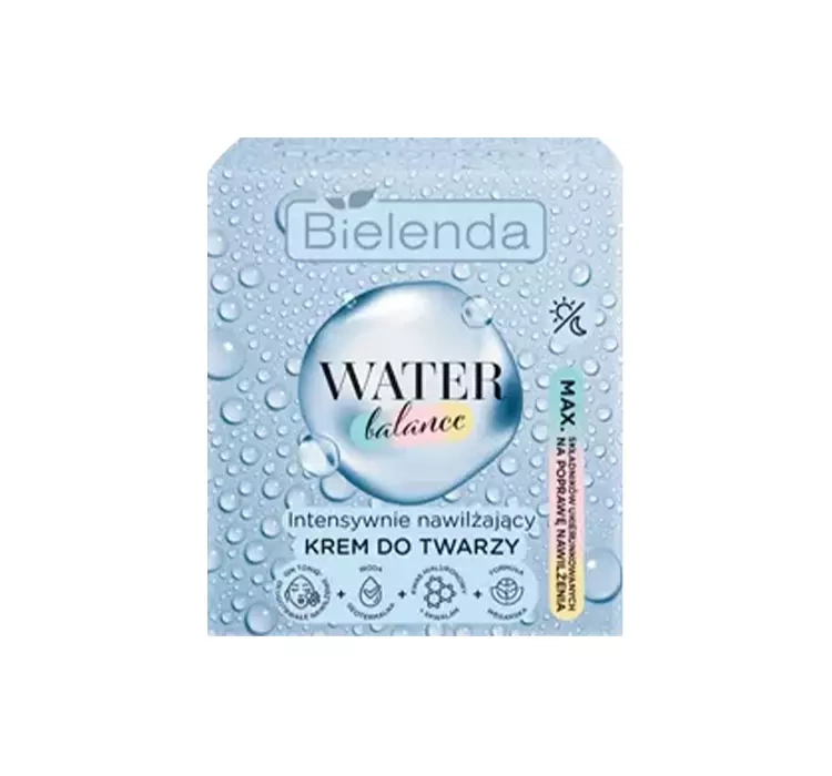 Bielenda Water Balance intensywnie nawilżający krem do twarzy 50ml