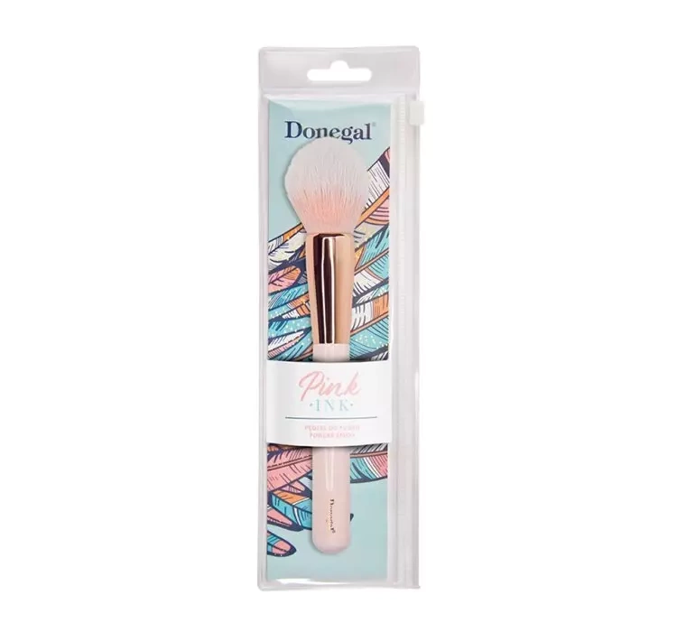 Donegal Pink Ink pędzel do pudru 4217