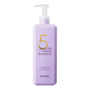 Masil 5 Salon No Yellow Shampoo tonujący szampon do włosów farbowanych 500 ml