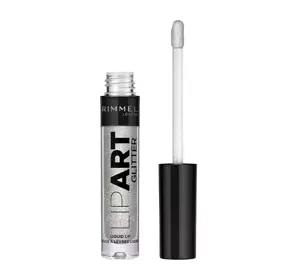 Rimmel Lip Art top coat brokatowy błyszczyk do ust 100 Lit 2ml