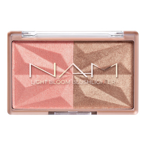 NAM Light Bloom Blushlighter paletka rozświetlających bronzerów wypiekanych 02 Sunlit 11 g