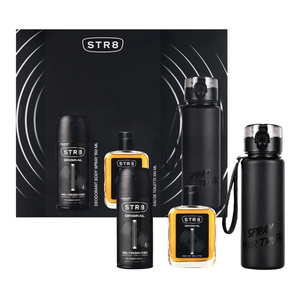 STR8 Original woda toaletowa spray 100 ml + dezodorant spray 150 ml + bidon na wodę 500 ml