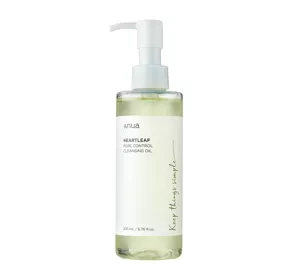 Anua Heartleaf Pore Control olejek do oczyszczania twarzy 200 ml