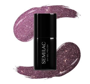 Semilac Magnetic Glow Cat Eye lakier hybrydowy 331 Blink Pink 7 ml